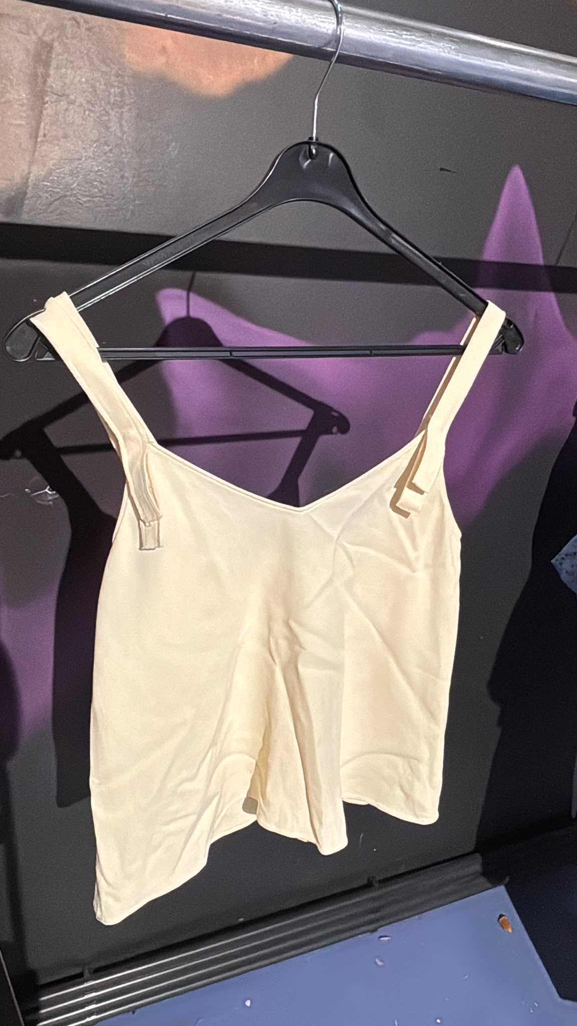 HELMUT LANG CREAM TANK TOP