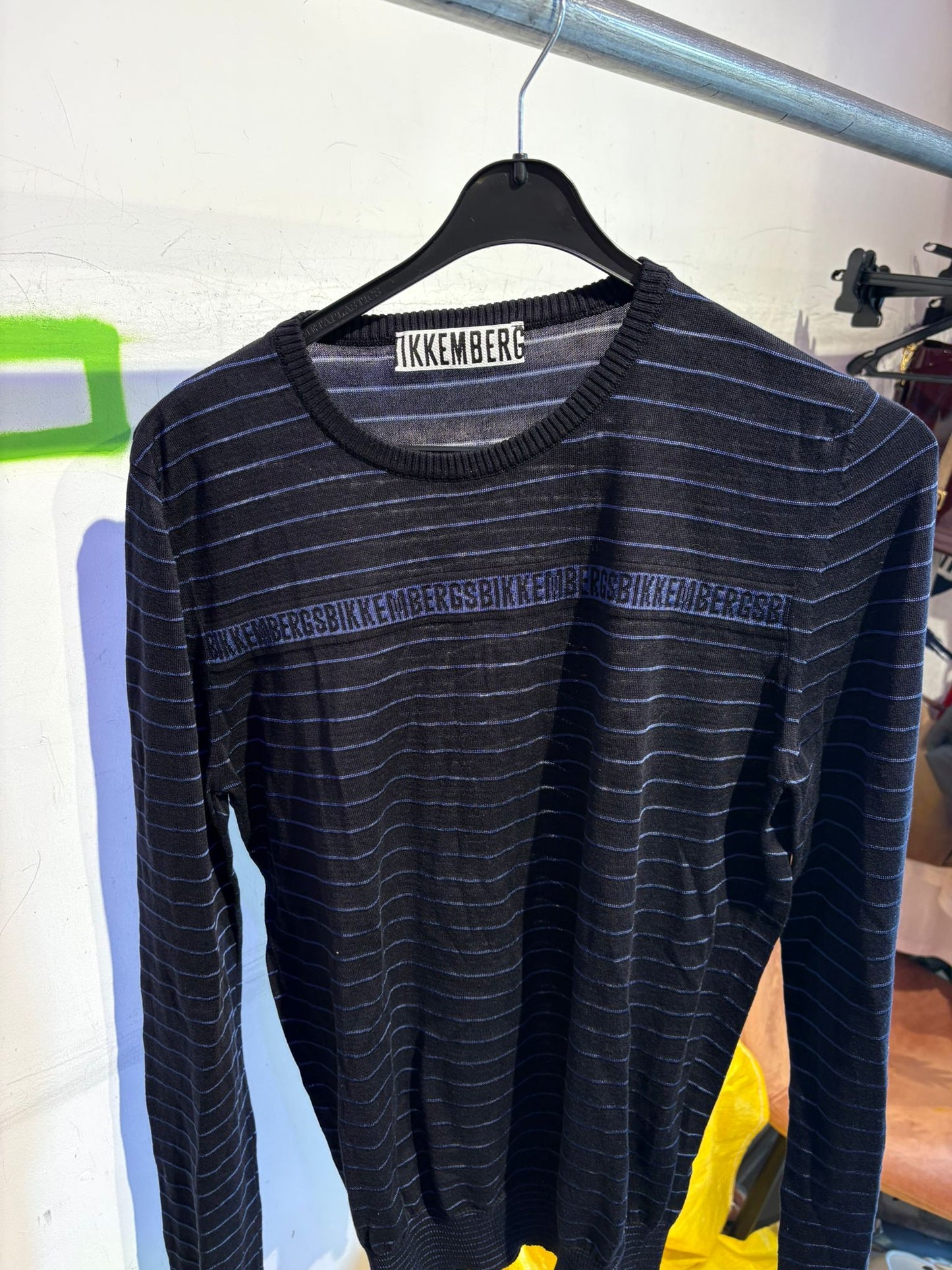 BIKKEMBERGS KNITWEAR STRIPES